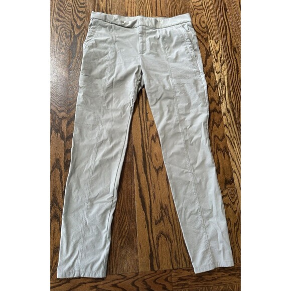 Athleta Pants - Athleta Wander Stash Skinny Pants Women's Size 12 Abalone Beige Gray‎ Stretch